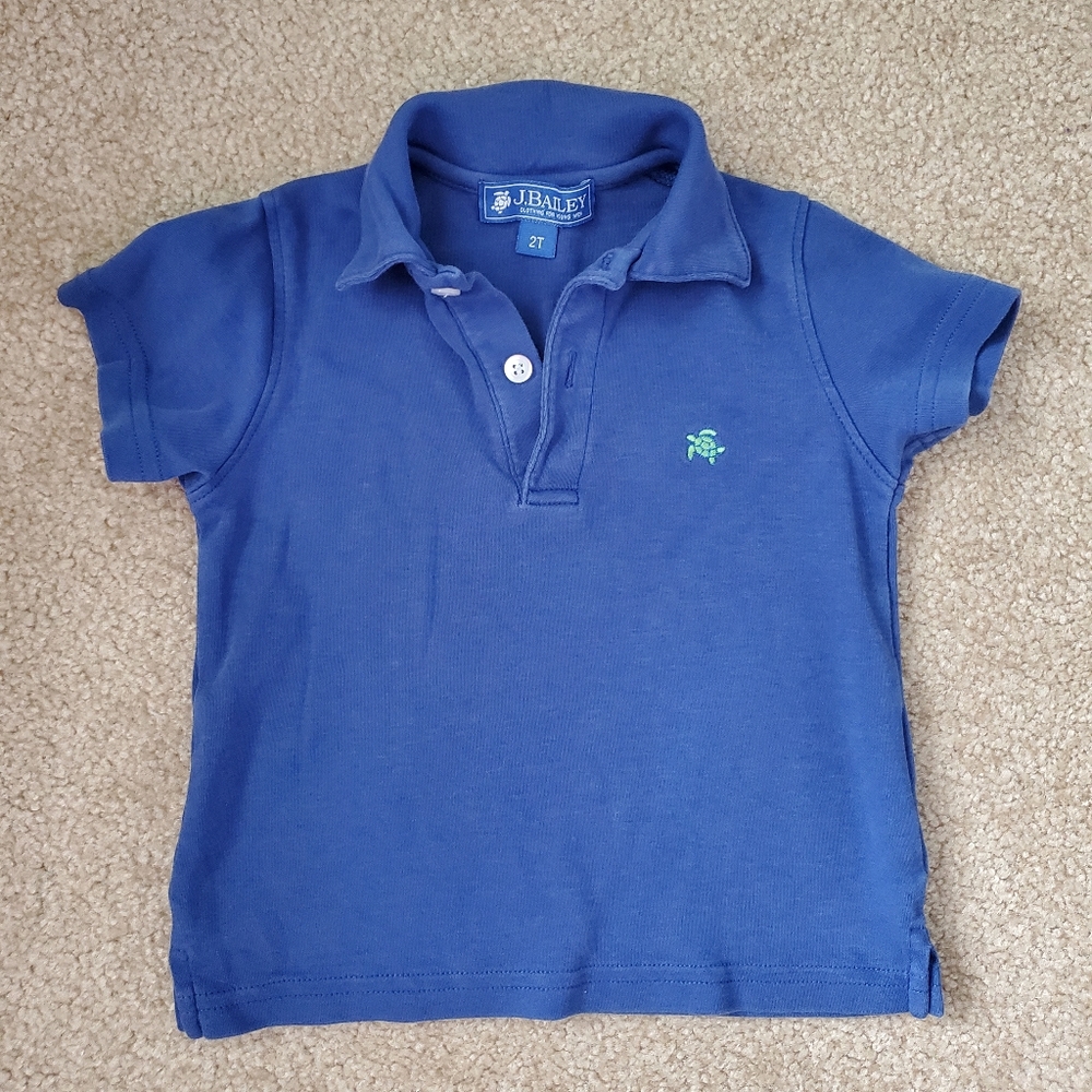 Navy Blue boy's polo